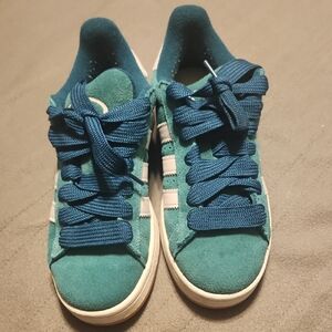 adidas Teal and Blue Athletic Shoes